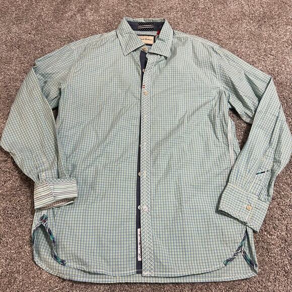 Robert Graham Men’s Taylored Fit Button Down Shirt size Medium - Picture 1 of 8